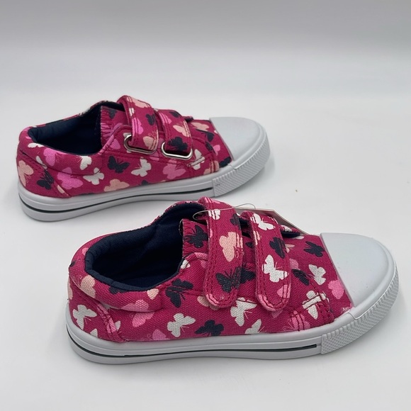 NWT KomfortMe Toddler Butterflies Pink size 9 - Picture 7 of 14